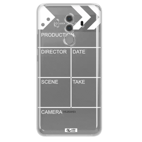 Clapperboard Huawei Mate 10 Pro Clear TPU Case