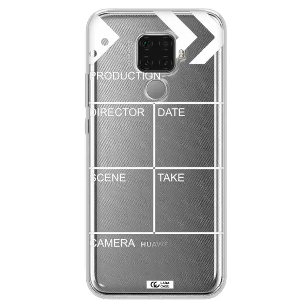 Clapperboard Huawei Mate 30 Lite Clear TPU Case
