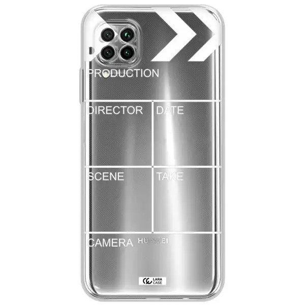 Clapperboard Huawei Nova 7I Clear Tpu Case
