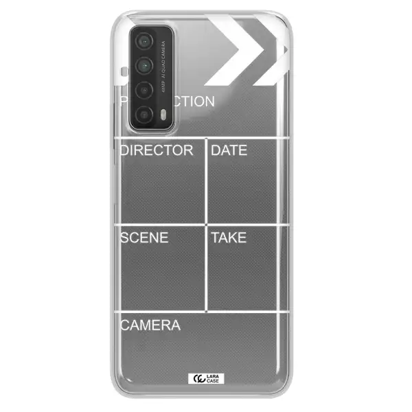 Clapperboard Huawei P Smart 2021 Clear TPU Case