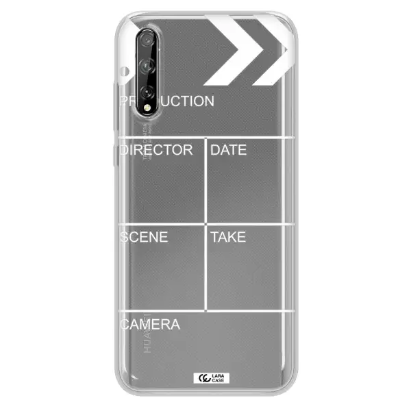Clapperboard Huawei P Smart S Clear TPU Case