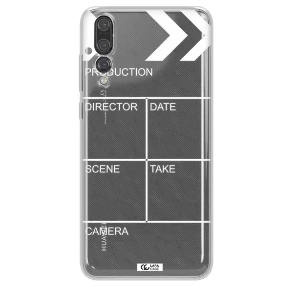 Clapperboard Huawei P20 Pro Clear TPU Case