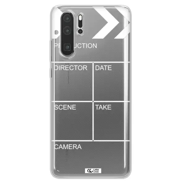 Clapperboard Huawei P30 Pro Clear TPU Case