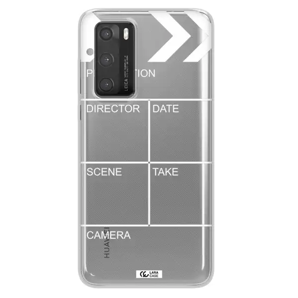 Clapperboard Huawei P40 Clear TPU Case