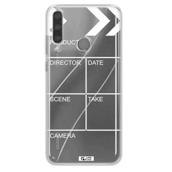 Clapperboard Huawei Y6P Clear TPU Case