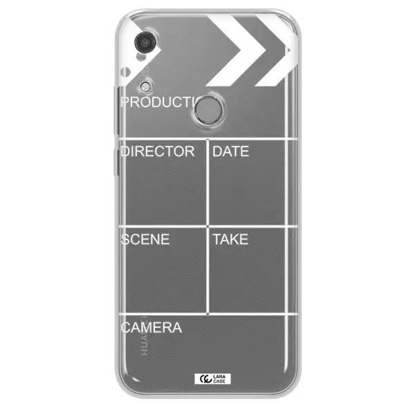 Clapperboard Huawei Y6S Clear TPU Case