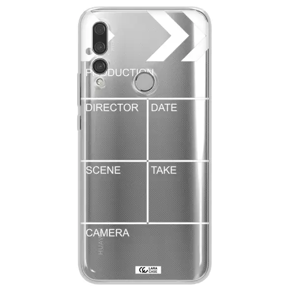Clapperboard Huawei Y9 Prime 2019 Clear TPU Case