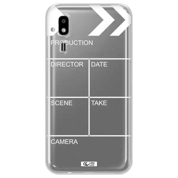 Clapperboard Samsung A2 Core Clear TPU Case