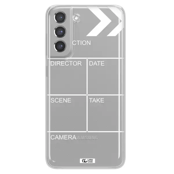 Clapperboard Samsung A21 Fe Clear TPU Case