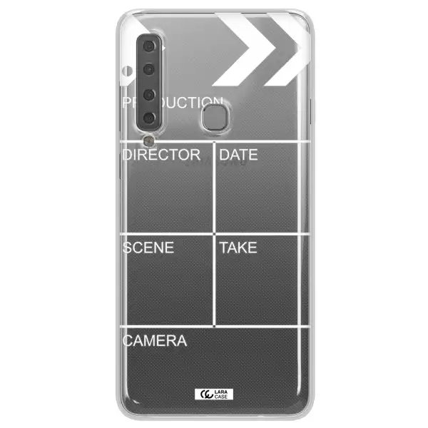 Clapperboard Samsung A9 2018 Clear TPU Case