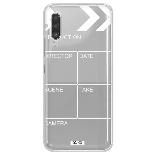 Clapperboard Samsung A90 Clear TPU Case