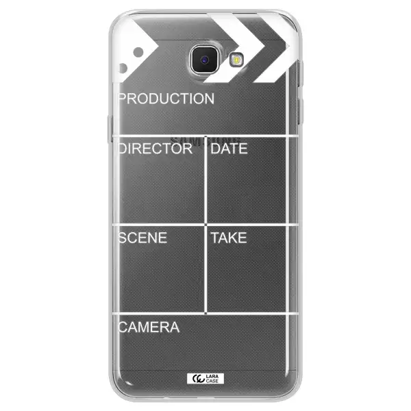 Clapperboard Samsung J5 Prime Clear TPU Case