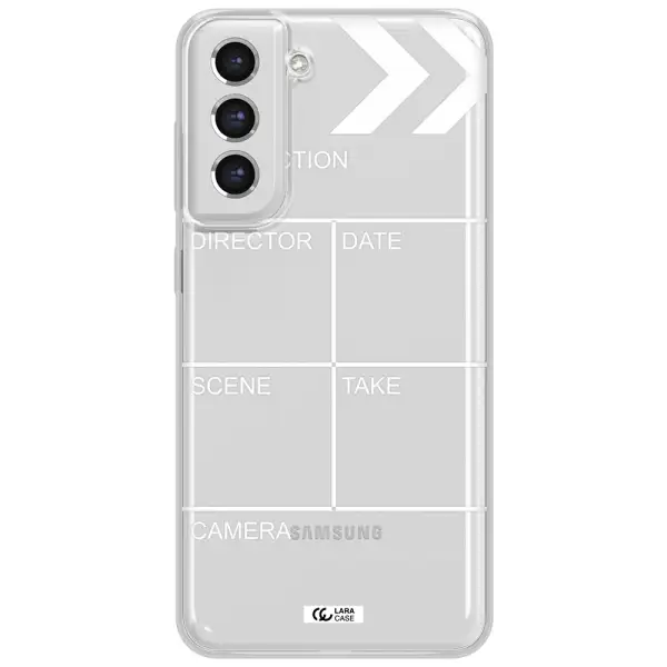 Clapperboard Samsung S21 Fe Clear Tpu Case