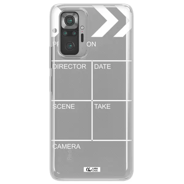 Clapperboard Xiaomi Note 10 Pro Clear TPU Case
