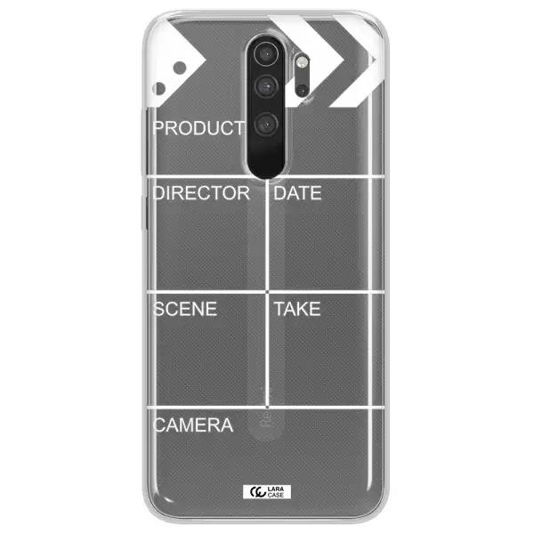 Clapperboard Xiaomi Note 8 Pro Clear TPU Case