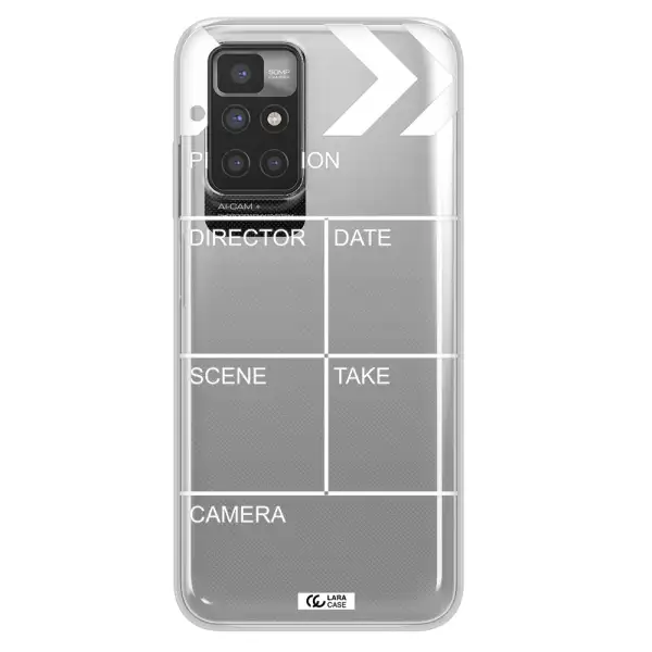 Clapperboard Xiaomi Redmi 10 Clear TPU Case