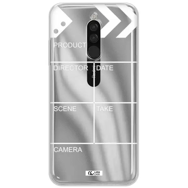 Clapperboard Xiaomi Redmi 8 Clear Tpu Case