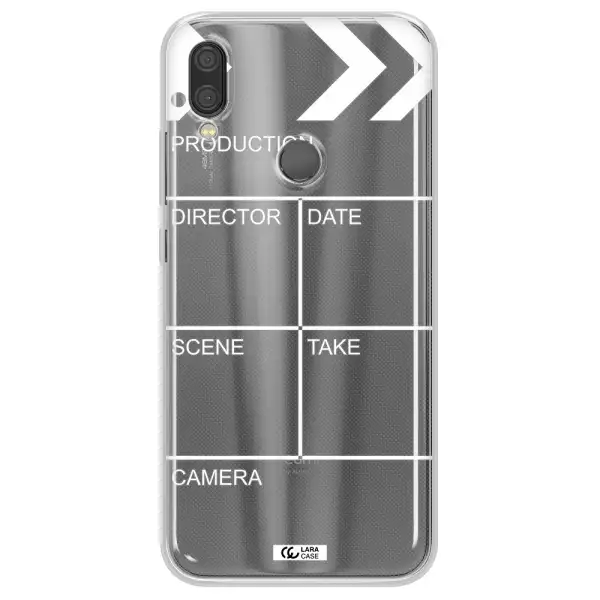 Clapperboard Xiaomi Redmi Note 7 Clear TPU Case