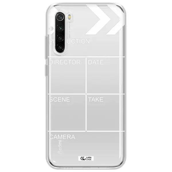 Clapperboard Xiaomi Redmi Note 8T Clear Tpu Case
