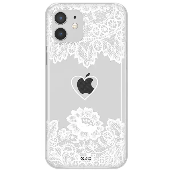 Mandala Heart Apple iPhone 12 mini Clear TPU Case