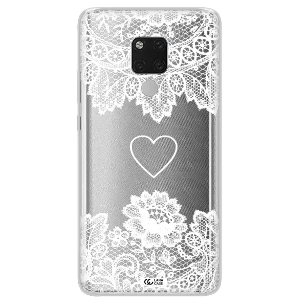 Mandala Heart Huawei Mate 20X Clear TPU Case