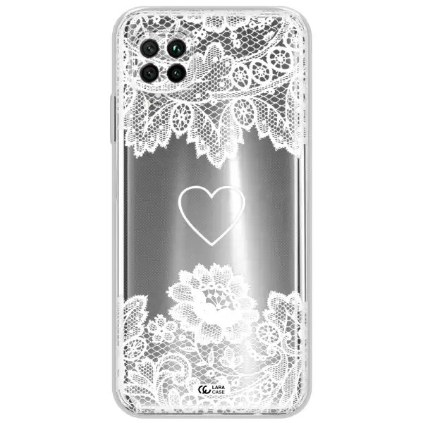 Mandala Heart Huawei Nova 7I Clear Tpu Case
