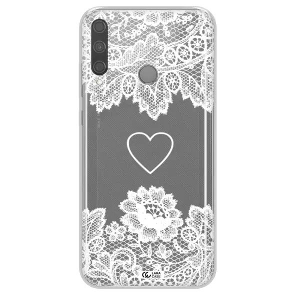 Mandala Heart Huawei P40 Lite E Clear TPU Case