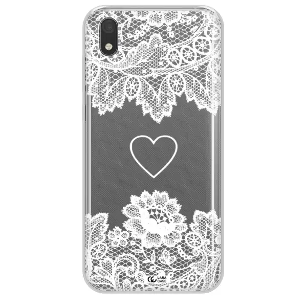 Mandala Heart Huawei Y5 2019 Clear TPU Case