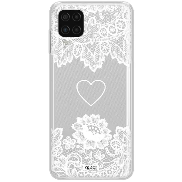 Mandala Heart Samsung A12 4g Clear TPU Case