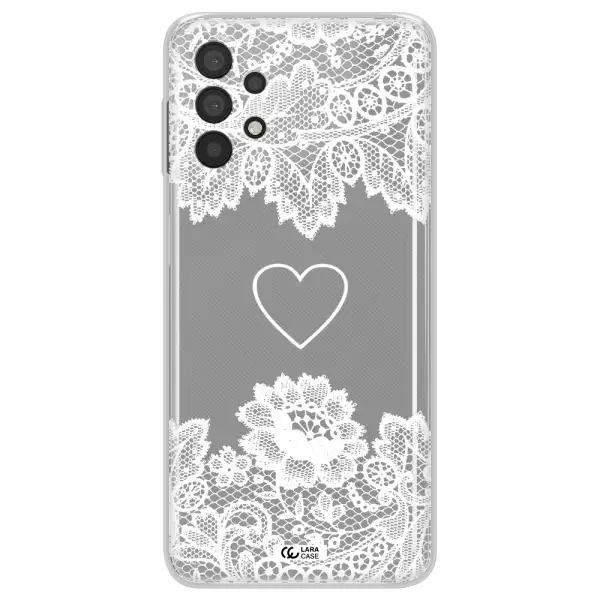 Mandala Heart Samsung A32 4G Clear Tpu Case