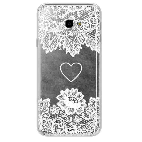 Mandala Heart Samsung J4 Plus Clear TPU Case