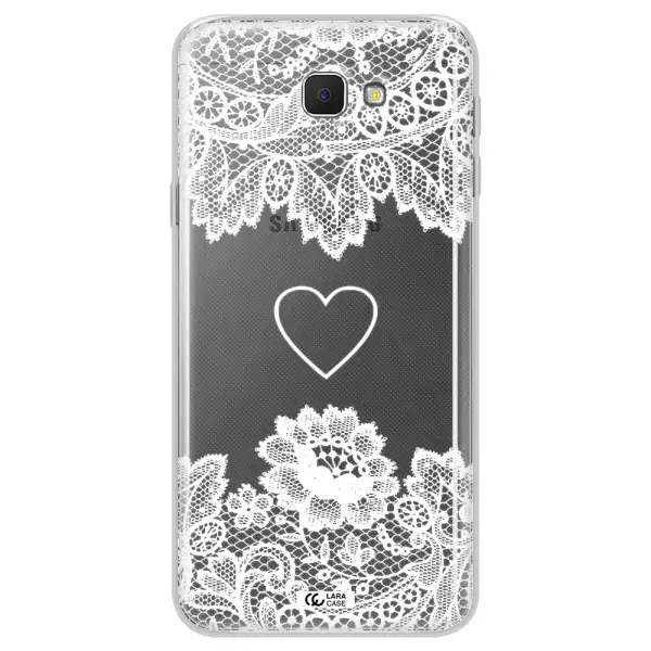 Mandala Heart Samsung J5 Prime Clear TPU Case