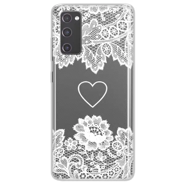 Mandala Heart Samsung S20 Fe Clear TPU Case