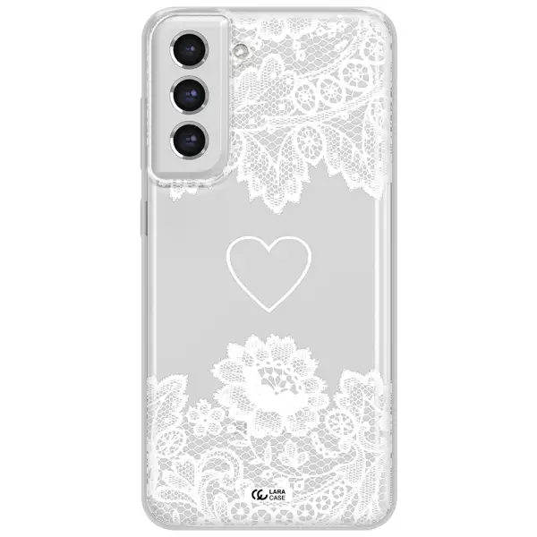 Mandala Heart Samsung S21 Fe Clear Tpu Case