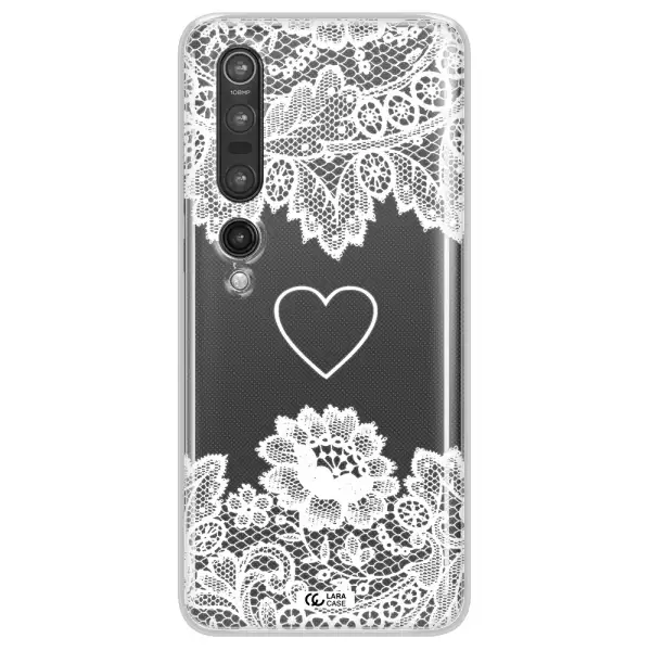 Mandala Heart Xiaomi Mi 10 Pro Clear TPU Case