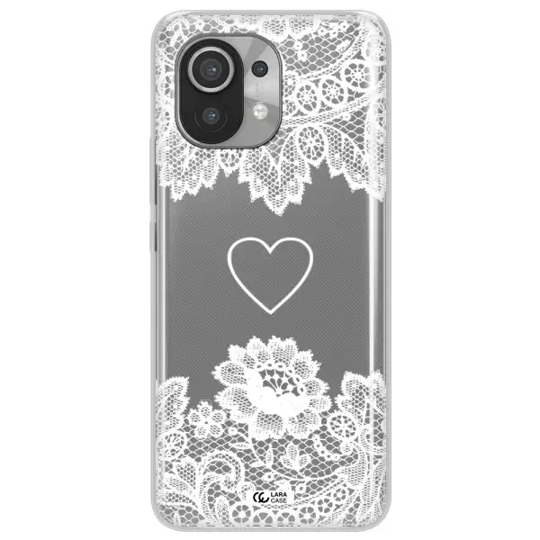 Mandala Heart Xiaomi Mi 11 Clear TPU Case
