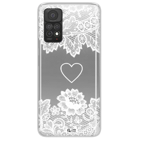 Mandala Heart Xiaomi Note 11 Pro Clear TPU Case