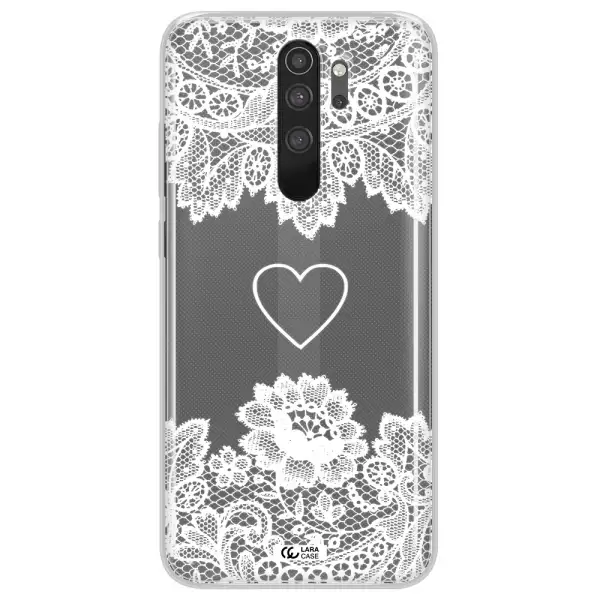 Mandala Heart Xiaomi Note 8 Pro Clear TPU Case