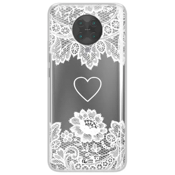 Mandala Heart Xiaomi Poco F2 Pro Clear TPU Case