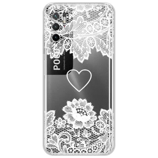 Mandala Heart Xiaomi Poco M3 Pro Clear Tpu Case