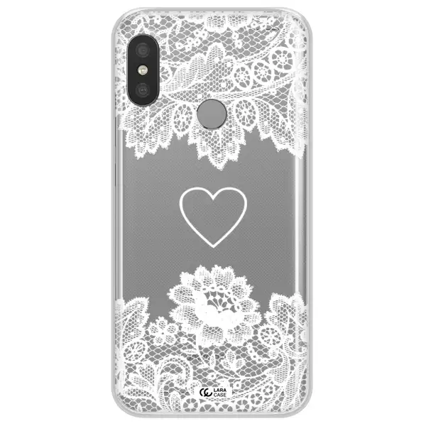 Mandala Heart Xiaomi Redmi 6 Pro Clear TPU Case