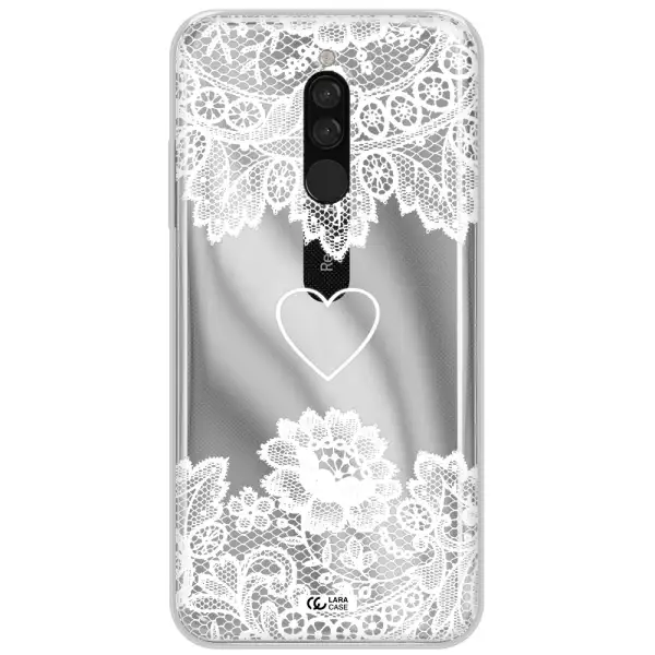 Mandala Heart Xiaomi Redmi 8 Clear Tpu Case
