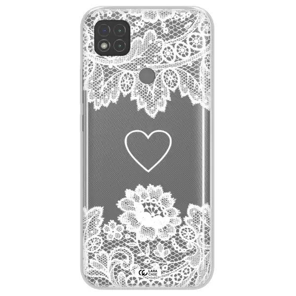 Mandala Heart Xiaomi Redmi 9C Clear TPU Case