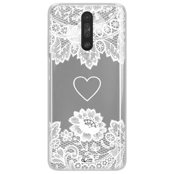Mandala Heart Xiaomi Redmi K30 Clear TPU Case