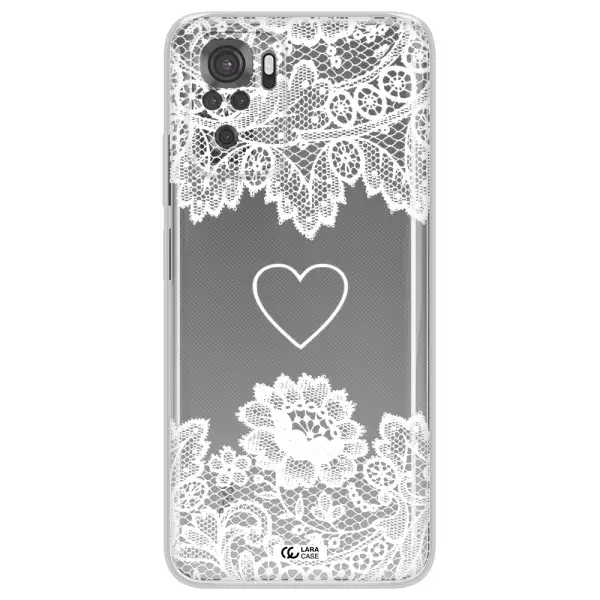 Mandala Heart Xiaomi Redmi Note 10S Clear Tpu Case