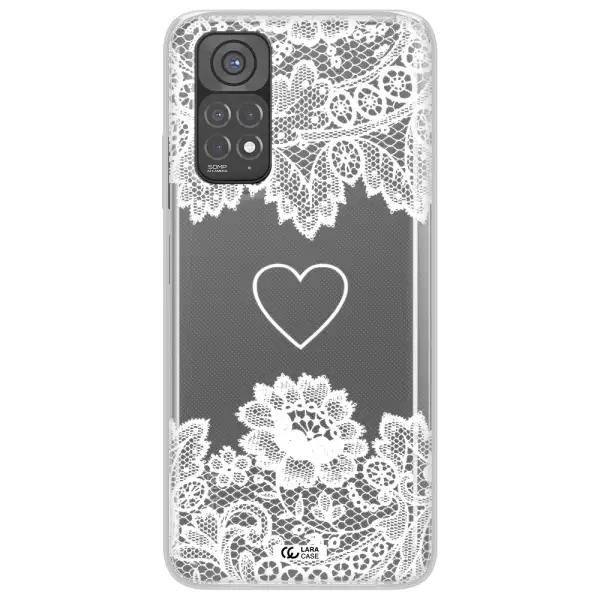 Mandala Heart Xiaomi Redmi Note 11 Clear TPU Case