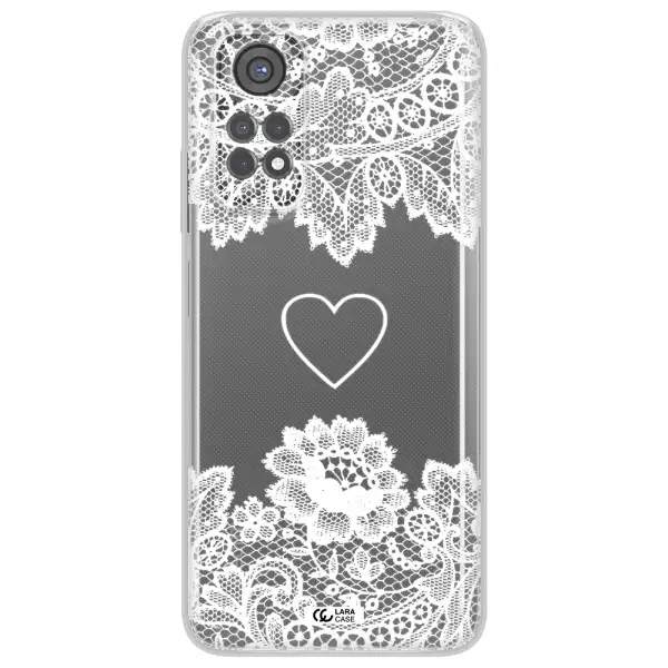 Mandala Heart Xiaomi Redmi Note 11S Clear Tpu Case