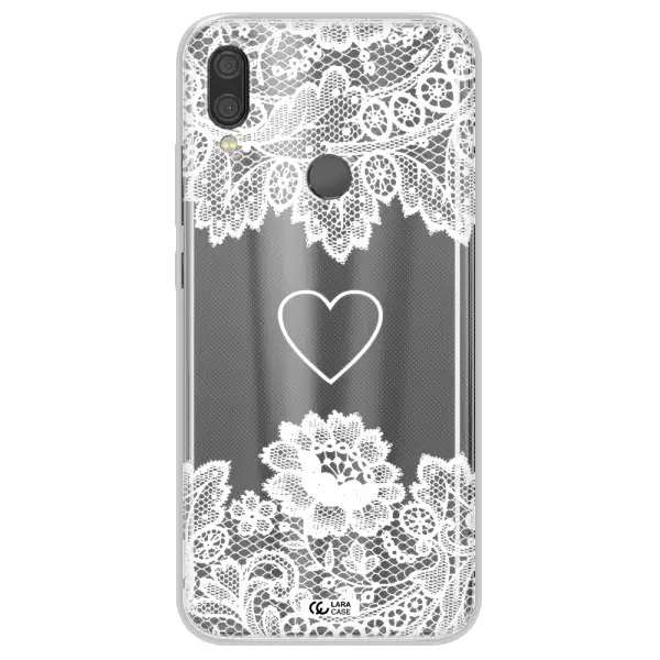 Mandala Heart Xiaomi Redmi Note 7 Clear TPU Case