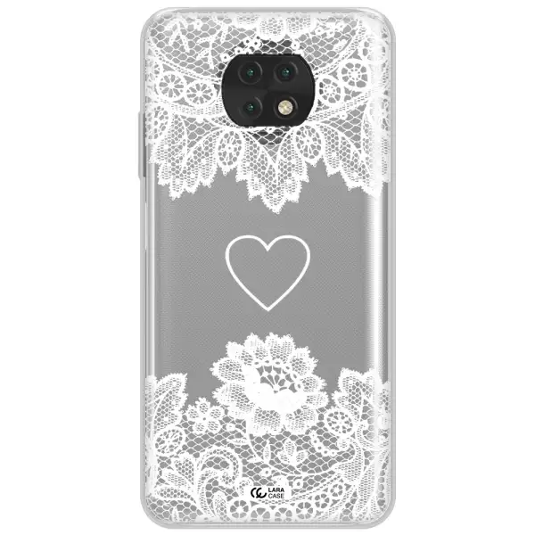 Mandala Heart Xiaomi Redmi Note 9T Clear Tpu Case