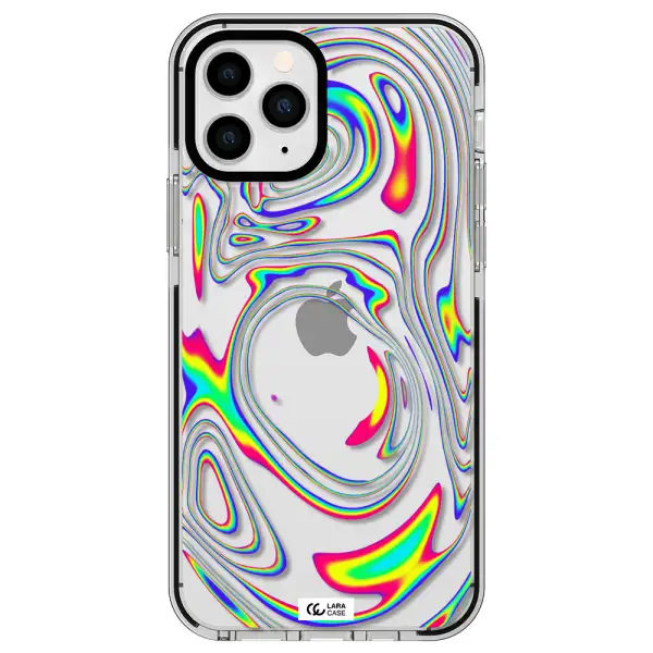 High Vibes Apple iPhone 11 pro max impact black border Case